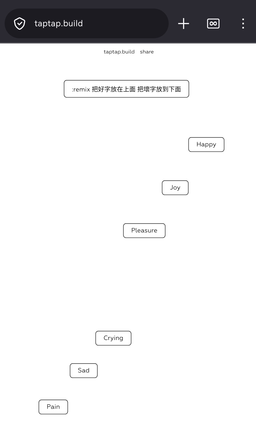 after remixing layout